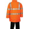 Coat, Unisex, Orange, Polyester, XL thumbnail-4