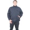 Waterproof Jacket, Unisex, Navy Blue, Polyester/Polyurethane, S thumbnail-0