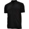 Polo Shirt, Unisex, Black, Cotton/Polyester, Short Sleeve, 3XL thumbnail-2