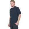 Polo Shirt, Unisex, Black, Cotton/Polyester, Short Sleeve, 2XL thumbnail-0