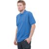 Polo Shirt, Unisex, Sky Blue, Cotton/Polyester, Short Sleeve, 2XL thumbnail-0