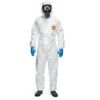 CHZ5, Chemical Protective Coveralls, Disposable, Type 3/4/5/6, White, Laminates, Zipper Closure, Chest 40-42", M thumbnail-2