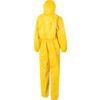 2000 C, Chemical Protective Coveralls, Disposable, Type 3/4/5/6, Yellow, Tychem® 2000 C, Zipper Closure, Chest 48-50", XL thumbnail-1