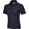 Polo Shirt, Women's, Navy Blue, Size 18 thumbnail-0