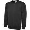 UC203 SWEATSHIRT -BLACK-(2XL) thumbnail-0