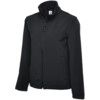 UC612 CLASSIC FULL ZIP SOFT SHEEL JACKET BLACK (3XL) thumbnail-0