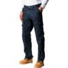 Cargo Trousers, Men, Navy Blue, Poly-Cotton, Waist 32", Regular thumbnail-0