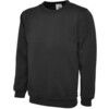 UC511 WOMEN'S SWEATSHIRT BLACK (S) thumbnail-0