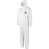 ViGuard™, Chemical Protective Coveralls, Disposable, Type 5/6 Protection, White, Microporous PE Film, Chest 92-100cm, M thumbnail-0