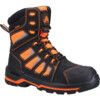 AS972C ORANGE HI VIZ BOOT 8" SIDE ZIP (S-8) thumbnail-0