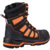 AS972C ORANGE HI VIZ BOOT 8" SIDE ZIP (S-8) thumbnail-1