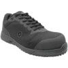 Idaho Unisex Safety Trainers, Size 9, Black, Recycled Mesh Upper, Composite Toe Cap, S1P, EN ISO 20345:2011 thumbnail-0