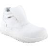 Okuden, Unisex Safety Boots Size 6, White, Leather, Water Resistant thumbnail-0