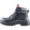 Otter, Unisex Safety Boots Size 12, Black, Leather, Composite Toe Cap, Wide Fit thumbnail-2