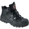 Black Safety Boots, Non-Metallic, Size 7 thumbnail-0