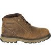 Mens Safety Boots Size 10, Dark Beige, Leather, Steel Toe Cap thumbnail-0