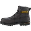 Holton, Mens Safety Boots Size 11, Black, Leather, Steel Toe Cap thumbnail-2