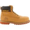 Holton, Mens Safety Boots Size 9, Tan, Leather, Steel Toe Cap thumbnail-1