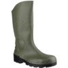 Devon Unisex Metal Safety Wellingtons, Size 10, Green, Nitrile Upper, Steel Toe Cap, S5, SRA, EN ISO 20345:2011 thumbnail-0