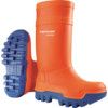 Purofort Thermo+ Unisex Metal Safety Wellingtons, Size 10, Orange/Blue, Rubber Upper, Steel Toe Cap, S5, SRC, EN ISO 20345:2011 thumbnail-0