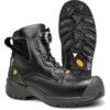 Unisex Safety Boots Size 4, Black, Leather, Composite Toe Cap, ESD thumbnail-2