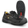 Jalas Terra Unisex Metal Safety Shoes, Size 10.5, Black, Wide Fit, Leather Upper, Aluminium Toe Cap, S3, EN ISO 20345:2011 thumbnail-0