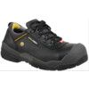 Jalas Terra Unisex Metal Safety Shoes, Size 10.5, Black, Wide Fit, Leather Upper, Aluminium Toe Cap, S3, EN ISO 20345:2011 thumbnail-1