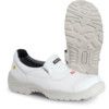 Jalas 3520 Unisex Metal Safety Shoes, Size 7, White, Leather Upper, Aluminium Toe Cap, S2, EN ISO 20345:2022 thumbnail-0