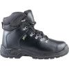 Moorfoot, Unisex Safety Boots Size 5, Black, Leather, Steel Toe Cap thumbnail-1