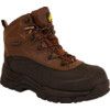 Orca Hybrid, Mens Safety Boots Size 10, Brown, Leather & Rubber, Waterproof, Composite Toe Cap thumbnail-0