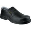 FS66 Unisex Composite Safety Shoes, Size 12, Black, Leather Upper, Composite Toe Cap, S2, EN ISO 20345:2011 thumbnail-0