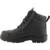 Unisex Safety Boots Size 11, Black, Leather, Steel Toe Cap thumbnail-2