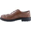 Unisex Composite Brogue Safety Shoes, Size 8, Brown, Leather Upper, Composite Toe Cap, S3, EN ISO 20345:2011 thumbnail-2