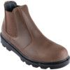 Safety Boots, Size, 3, Brown, Leather Upper, Steel Toe Cap thumbnail-0