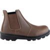 Safety Boots, Size, 7, Brown, Leather Upper, Steel Toe Cap thumbnail-1