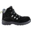 Safety Boots, Size, 11, Black, Leather Upper, Composite Toe Cap thumbnail-1