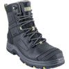 Mens Rugged Safety Boot 8" Black (S-13) thumbnail-0