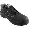 TMF Unisex Safety Trainers, Size 7, Black, Leather Upper, Composite Toe Cap, S3, EN ISO 20345:2011 thumbnail-0