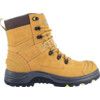 Mens Rugged Safety Boot 8" Tan (S-6) thumbnail-1