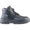 Unisex Safety Boots Size 9, Black, Leather, Waterproof thumbnail-1