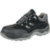 4115 Unisex Composite Safety Shoes, Size 9, Black, Leather/Synthetic Upper, Composite Toe Cap, S1P, EN ISO 20345:2011 thumbnail-0