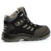 Unisex, Safety Boots, Size 9, Black, Leather Upper, Composite Toe Cap, S1P, EN ISO 20345:2011 thumbnail-1