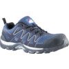 Unisex Safety Trainers, Size 10, Black/Blue, Leather/Textile Upper, Composite Toe Cap, S1P, EN ISO 20345:2011 thumbnail-0