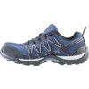 Unisex Safety Trainers, Size 12, Black/Blue, Leather/Textile Upper, Composite Toe Cap, S1P, EN ISO 20345:2011 thumbnail-2