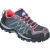 Women's Safety Trainers, Size 5, Pink/Grey, Leather/Textile Upper, Composite Toe Cap, S1P, EN ISO 20345:2011 thumbnail-0