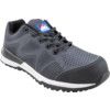 Bounce Unisex Safety Trainers, Size 7, Black, Mesh Upper, Composite Toe Cap, S1P, EN ISO 20345:2011 thumbnail-0