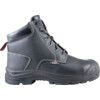 Sharp, Safety Boots Size 6, Black, Leather thumbnail-1