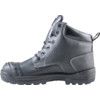 Unisex Safety Boots Size 12, Black, Leather, Steel Toe Cap thumbnail-2