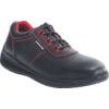 Riva Low Unisex Safety Trainers, Size 10, Black, Leather Upper, Steel Toe Cap, S3, EN ISO 20345:2011 thumbnail-0