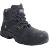 Lyra, Unisex, Safety Boots, Size 5, Black, Leather, Steel Toe Cap, S3, EN ISO 20345:2011 thumbnail-0